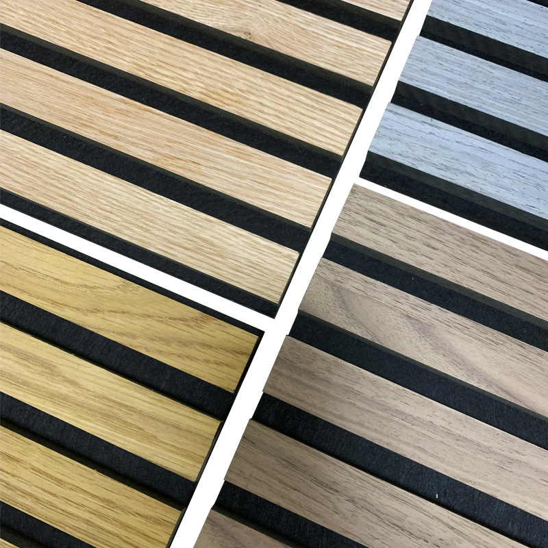 60*60 Acoustic Panel DIY Pet Wooden Slat Wall Acoustic Panel