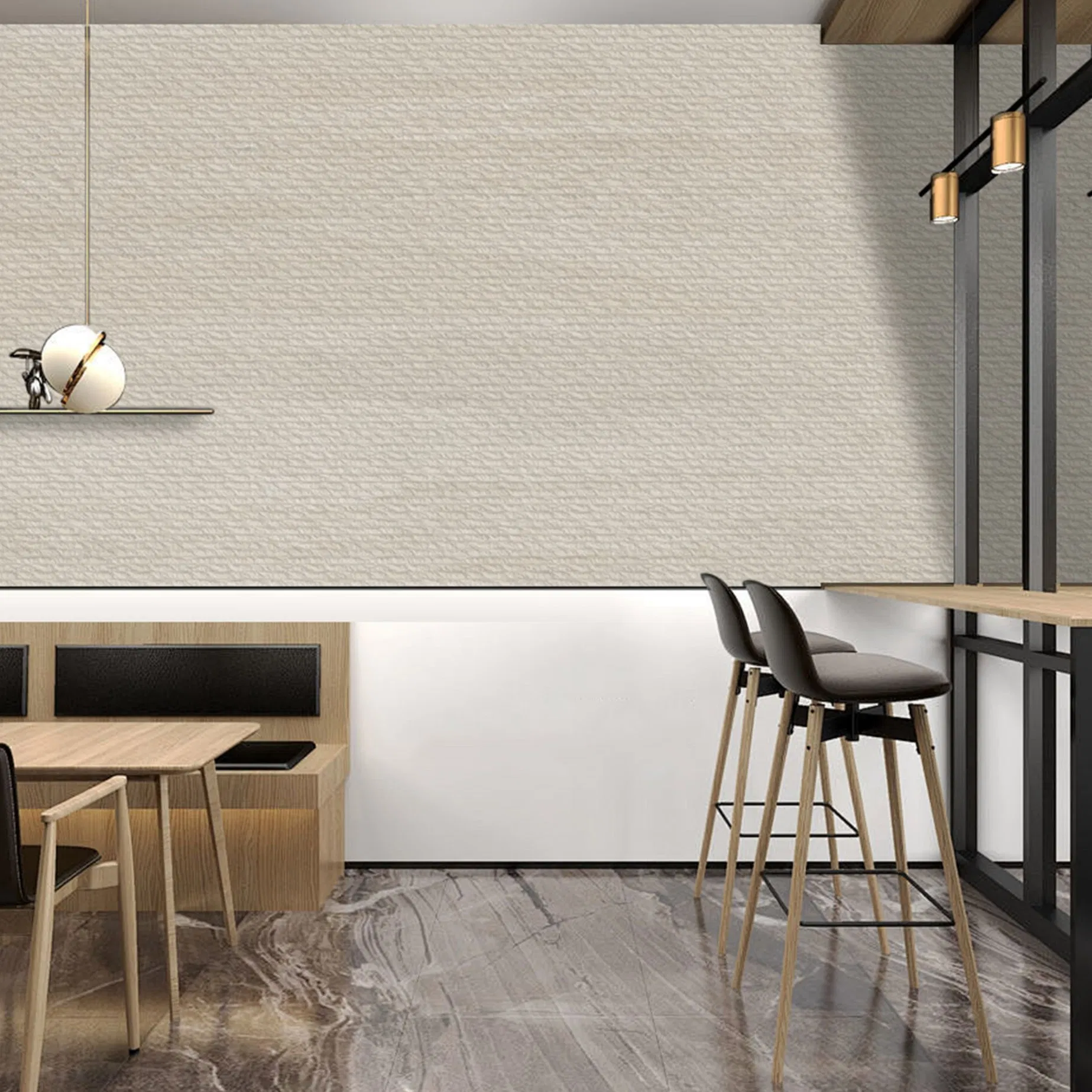 Decoration Soft Tile Stone Factory Flexible Wall Wooden Tiles Mcm Materials Clay Wall Tile