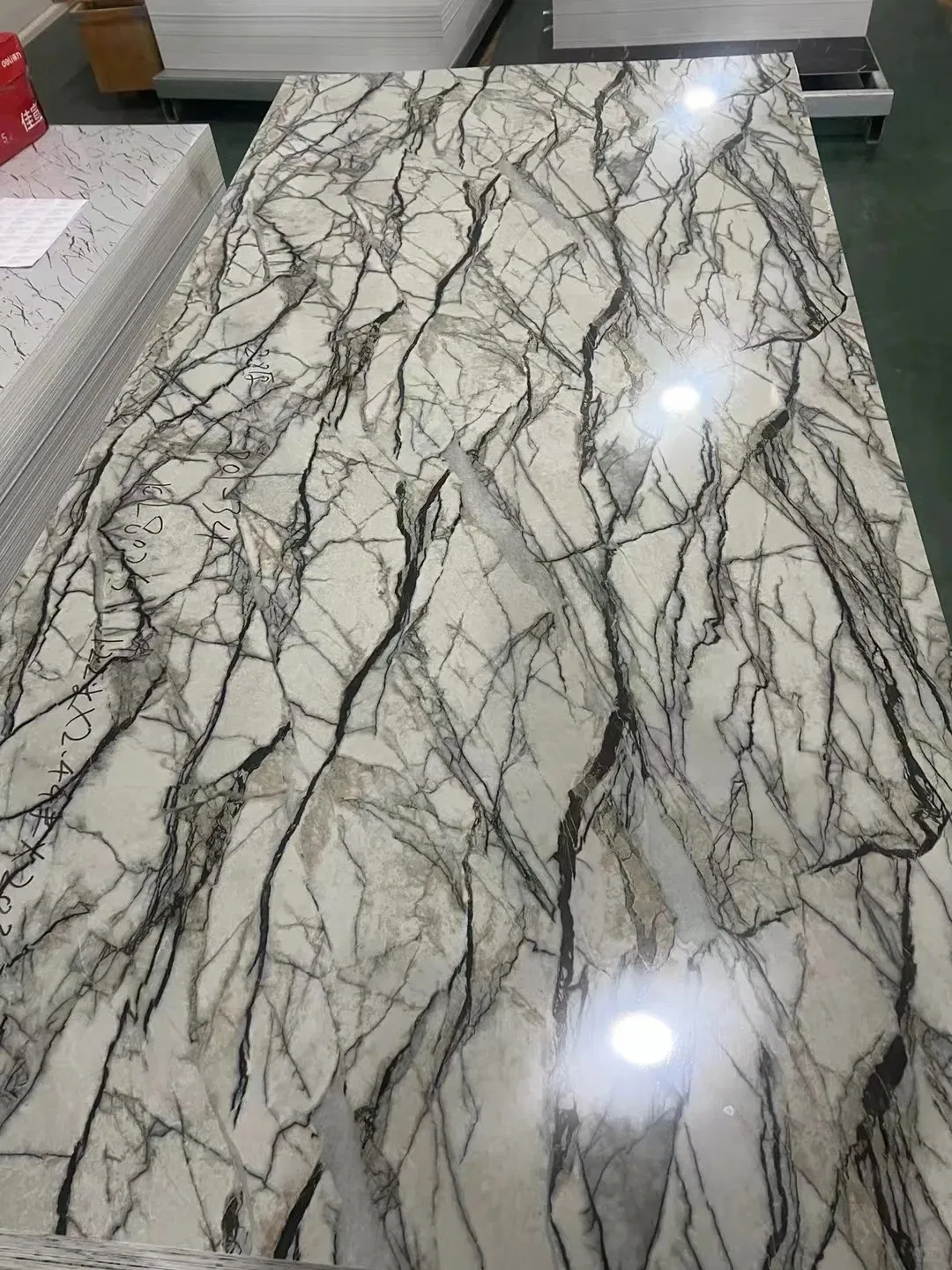 Interior Marble-Look Fluted Panels - UV Treated PVC