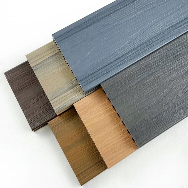 Outdoor WPC Decking Wood Plastic Composite Hollow Decking Waterproof Fire Rated