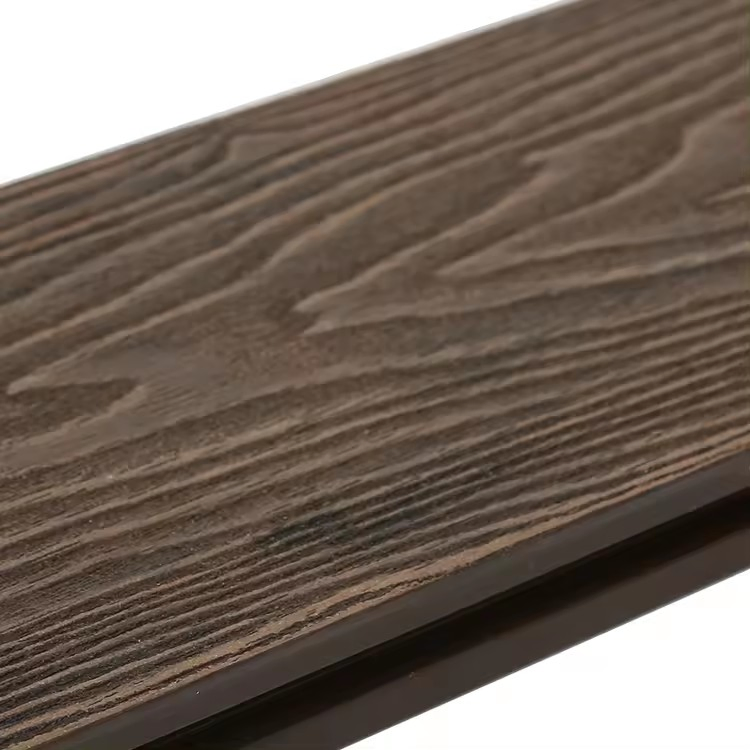 Waterproof WPC Decking Solid Composite Decking Board WPC Outdoor WPC Floor Wood Plastic Composite