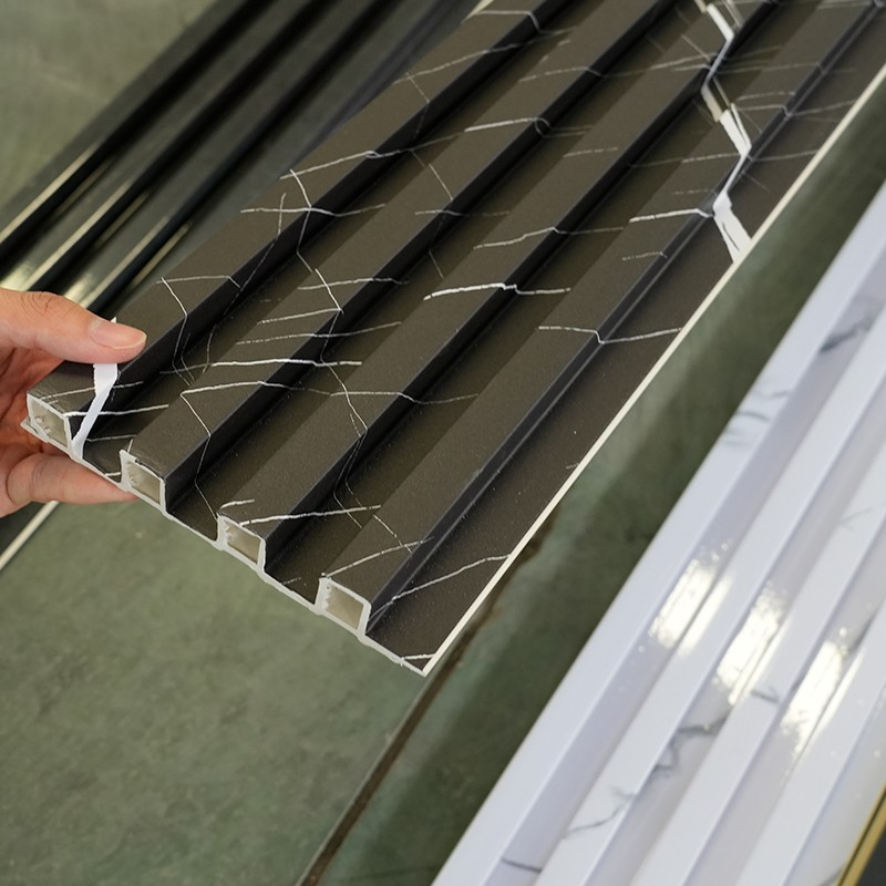 Outdoor Easy Installation Waterproof Anti-Fade Co-Extrusion All Weather Resistant Cladding Panel WPC 3D Wall Panel