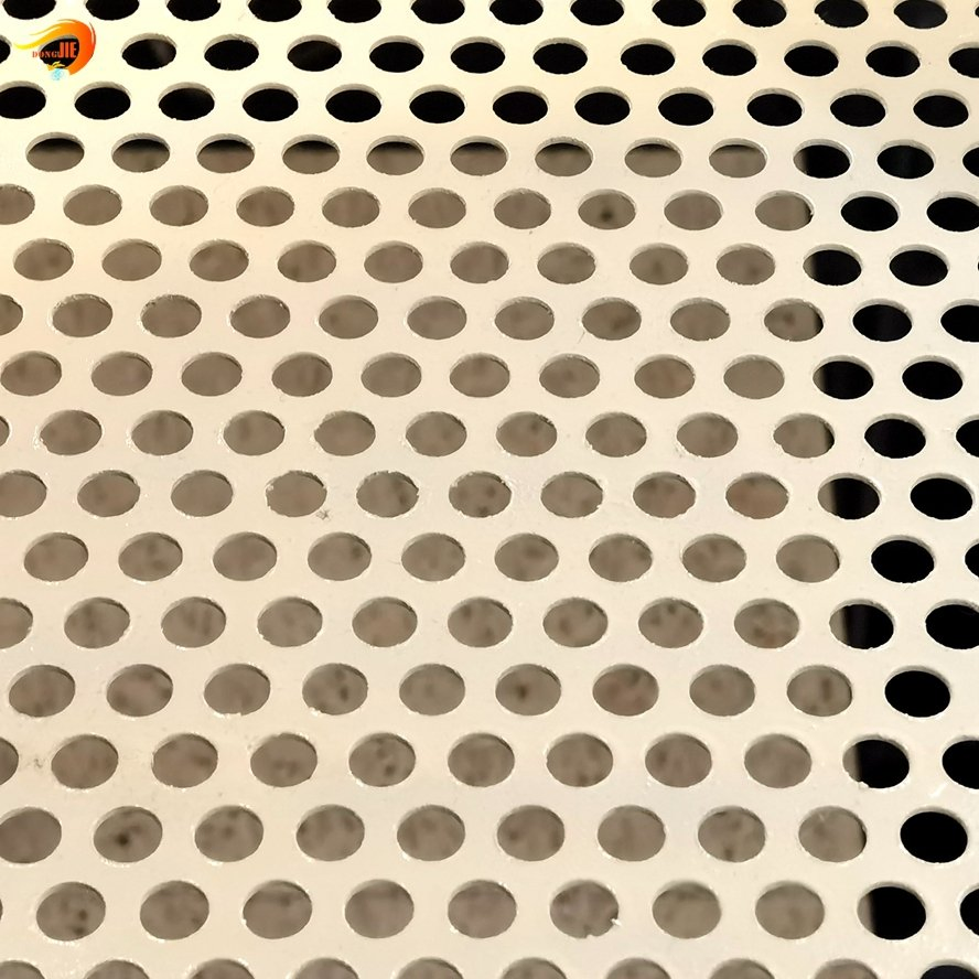 Perforated Acoustic Tiles for Walls Building White Aluminum Wall Cladding