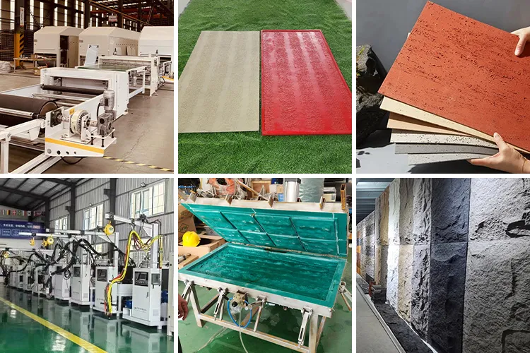 Related flexible tile products