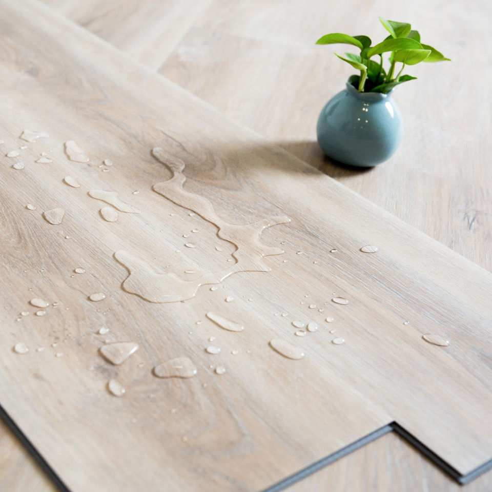 Click Lock Waterproof Anti-Slip 3mm 4mm 5mm Luxury Spc Vinyl Plank Flooring