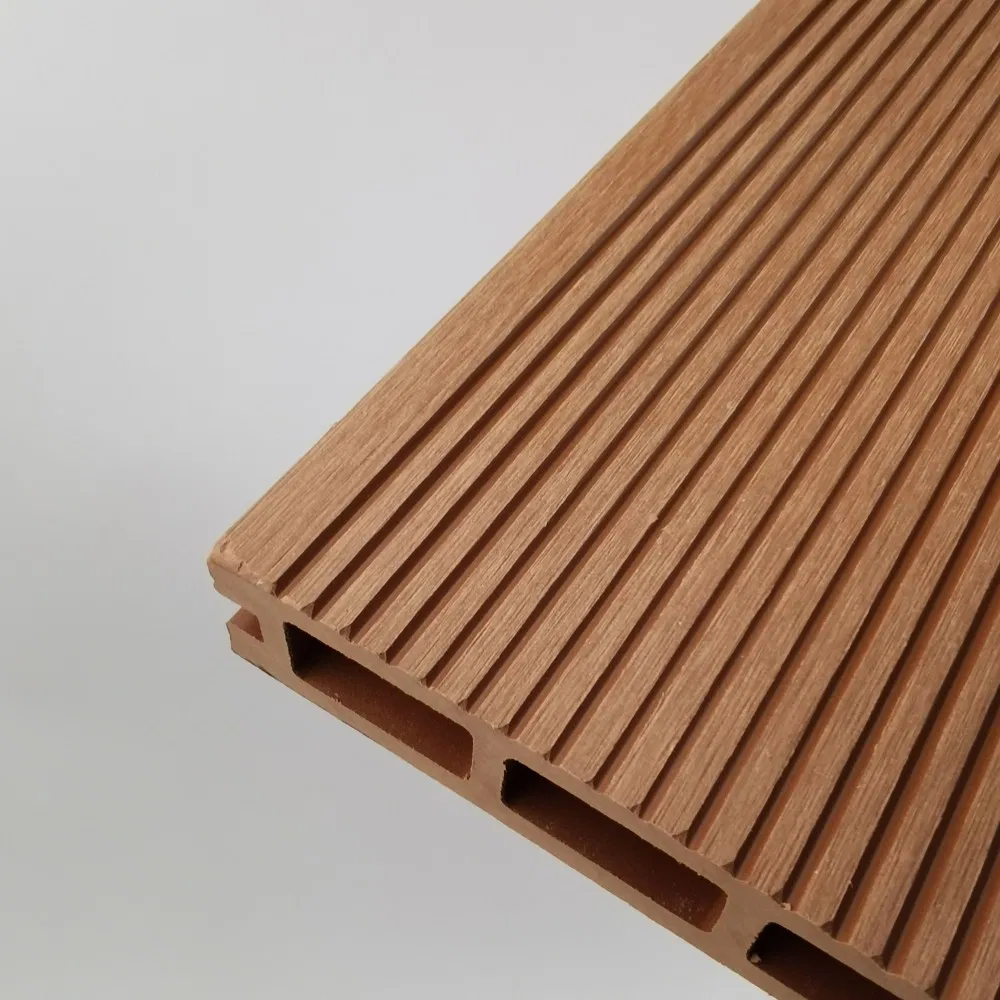 UV-Stable Exterior Solid Waterproof Wooden High Strength CE Certified WPC Wood Plastic Composite Decking of Double Colors