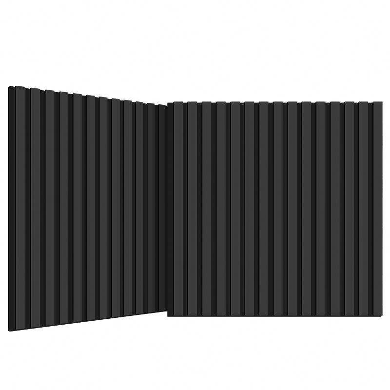 Natural Walnut OEM Sound Acoustic Slat Wall Panels for Hotel Natural Walnut