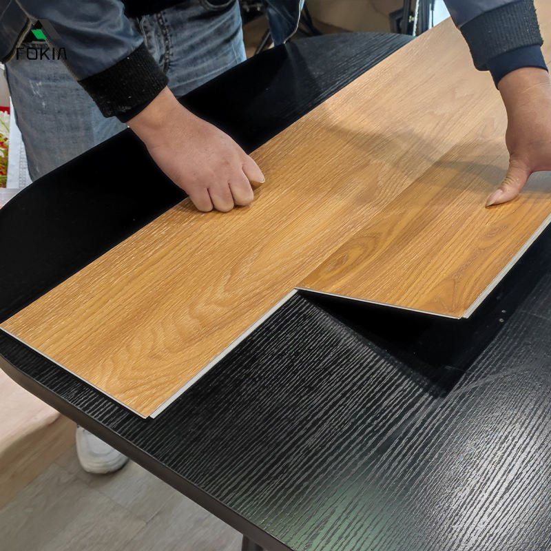 PVC Vinyl Flooring European Design Indoor Home Office Customizable Kids-Friendly Pet-Friendly Wooden Lvt Room with Vinyl Plank Floor