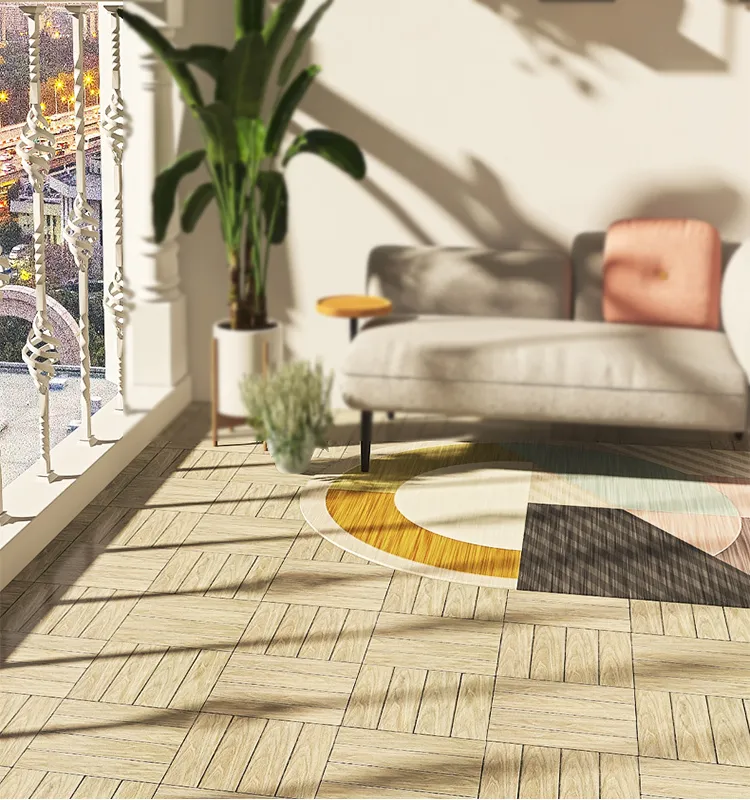 WPC Balcony Decking Tiles