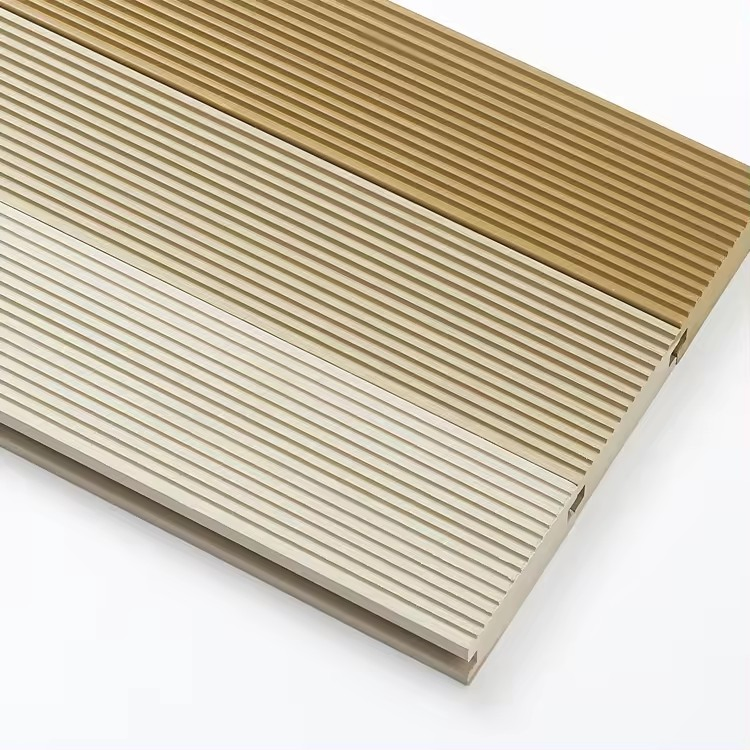 Waterproof 30mm Thick WPC Decking Easy Install Garden Wood Plastic Composite Flooring Solid Outdoor WPC Deck for Home