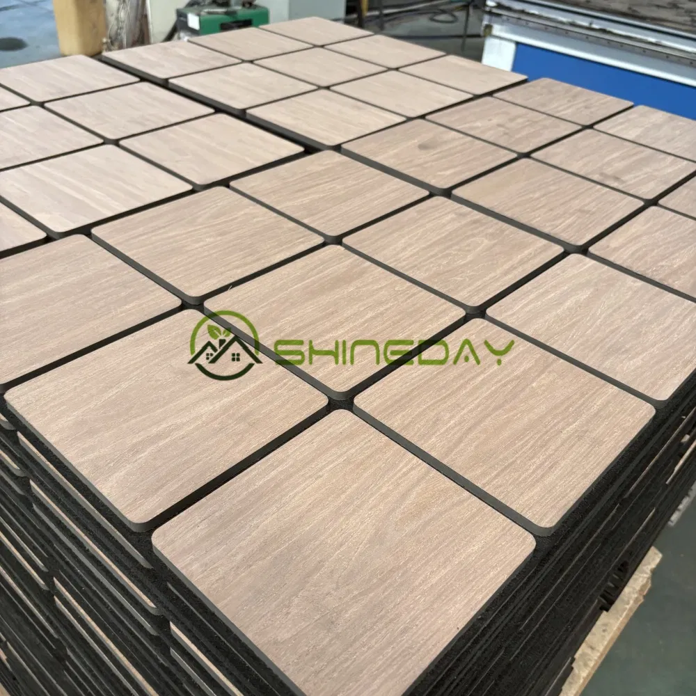 Custom Color MDF Wood Texture Noise Absorbtion Akupanel Board Acoustic Slat Wall Panel for Corporate Office and Luxury Hotel Lobby