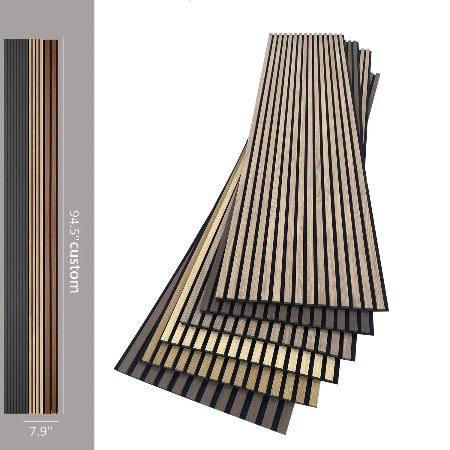 Good Soundproof Akupanel Ceiling Wood Wall Pet Acoustic Wall Panel Slat Wall Panel for Studio Equipment Curved Acoustic Panel Flexible 3D Wall Panel