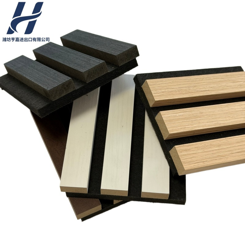 Natural Oak Acoustics Panel Wooden Slat Wall Panel Acoustic Panel