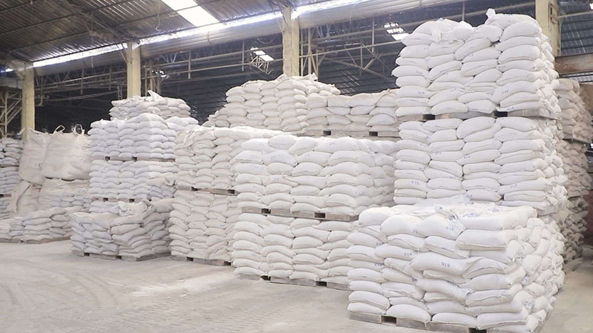 PVC panel raw materials selection and quality inspection at Foshan Haven factory