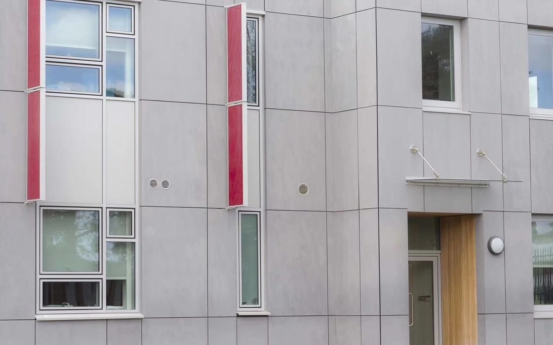 Non-Asbestos Cement Fiber Board Exterior Wall Panel Fiber Cement Boards Prices for Partition Wall Cladding