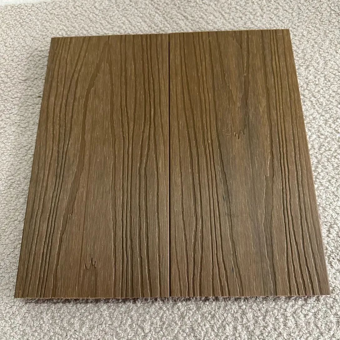 Hollow WPC Decking 145X21mm Soundproof Engineered Flooring