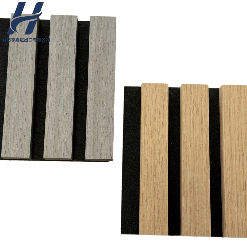 Natural Oak Acoustics Panel Wooden Slat Wall Panel Acoustic Panel