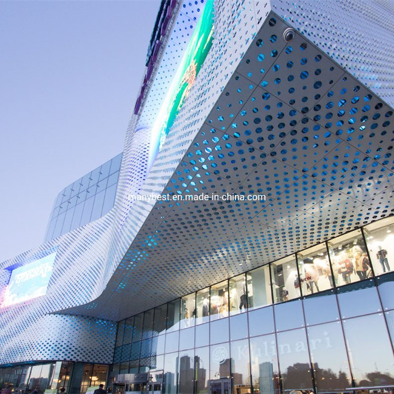 Customized Made Aluminium Wall Cladding for Interior and Exterior Commercial Building