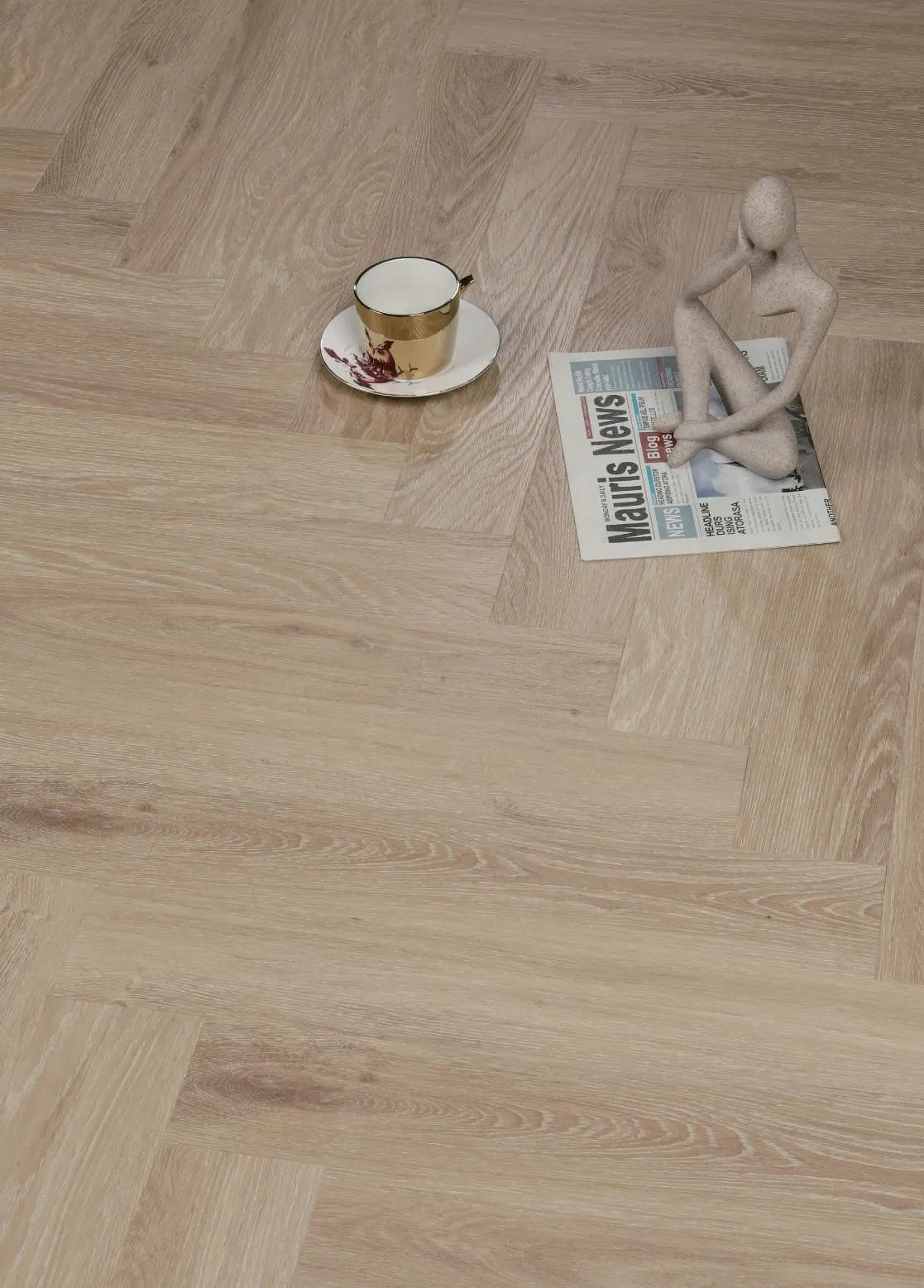 3.5-8mm Waterproof &amp; Anti Scratch Click Lock Herringbone/Chevron E. I. R. /Embossed/Crystal PVC Spc/Lvt/Laminate Vinyl Plank Flooring with EVA/IXPE/Cork