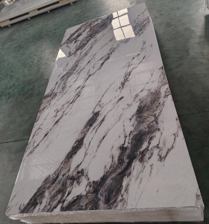 Cheap Wholesale Price 1220*2440/2800/2900mm UV Coating PVC Marble Wall Panel Sheet