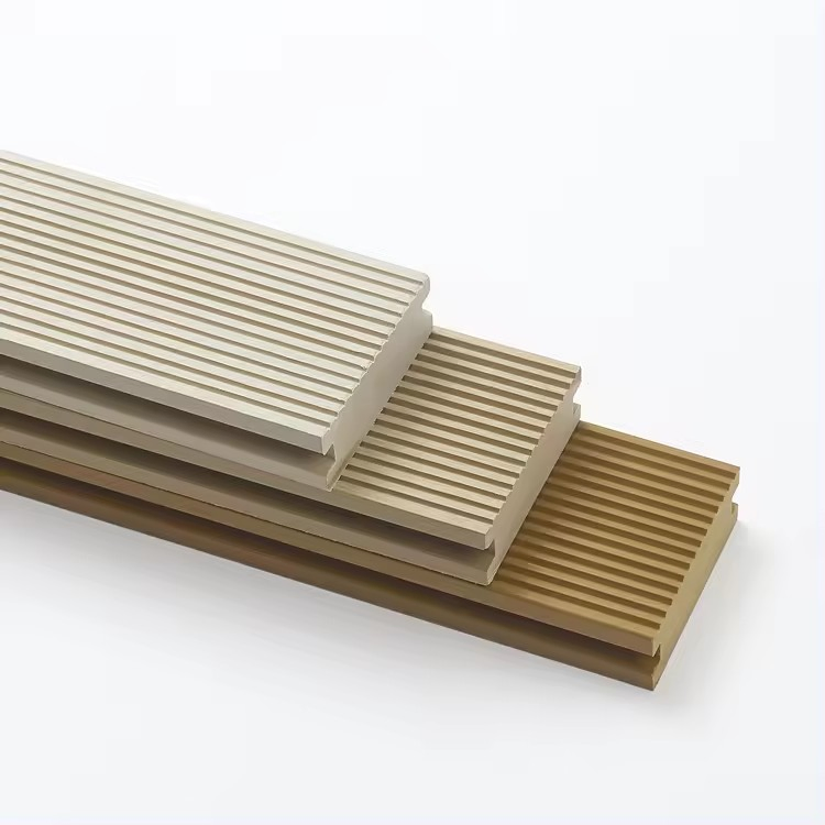 Waterproof 30mm Thick WPC Decking Easy Install Garden Wood Plastic Composite Flooring Solid Outdoor WPC Deck for Home