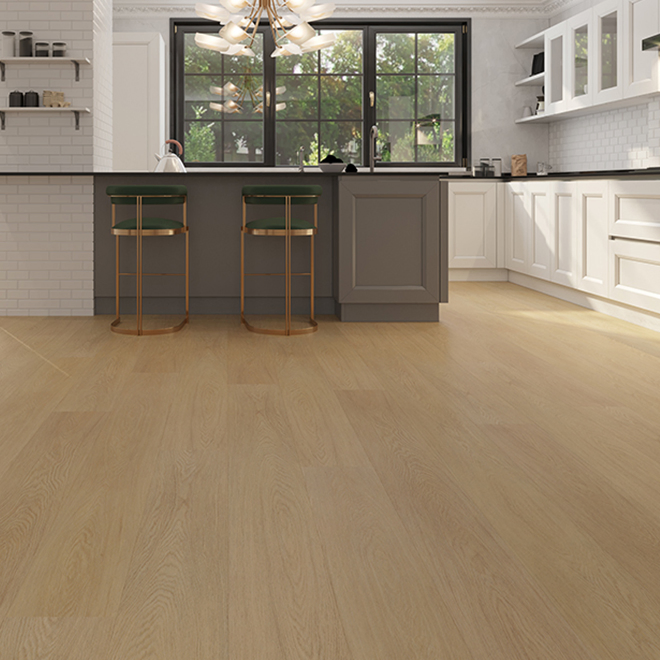 Factory Wholesale 12mm Luxury Vinyl Plank with IXPE WPC Flooring