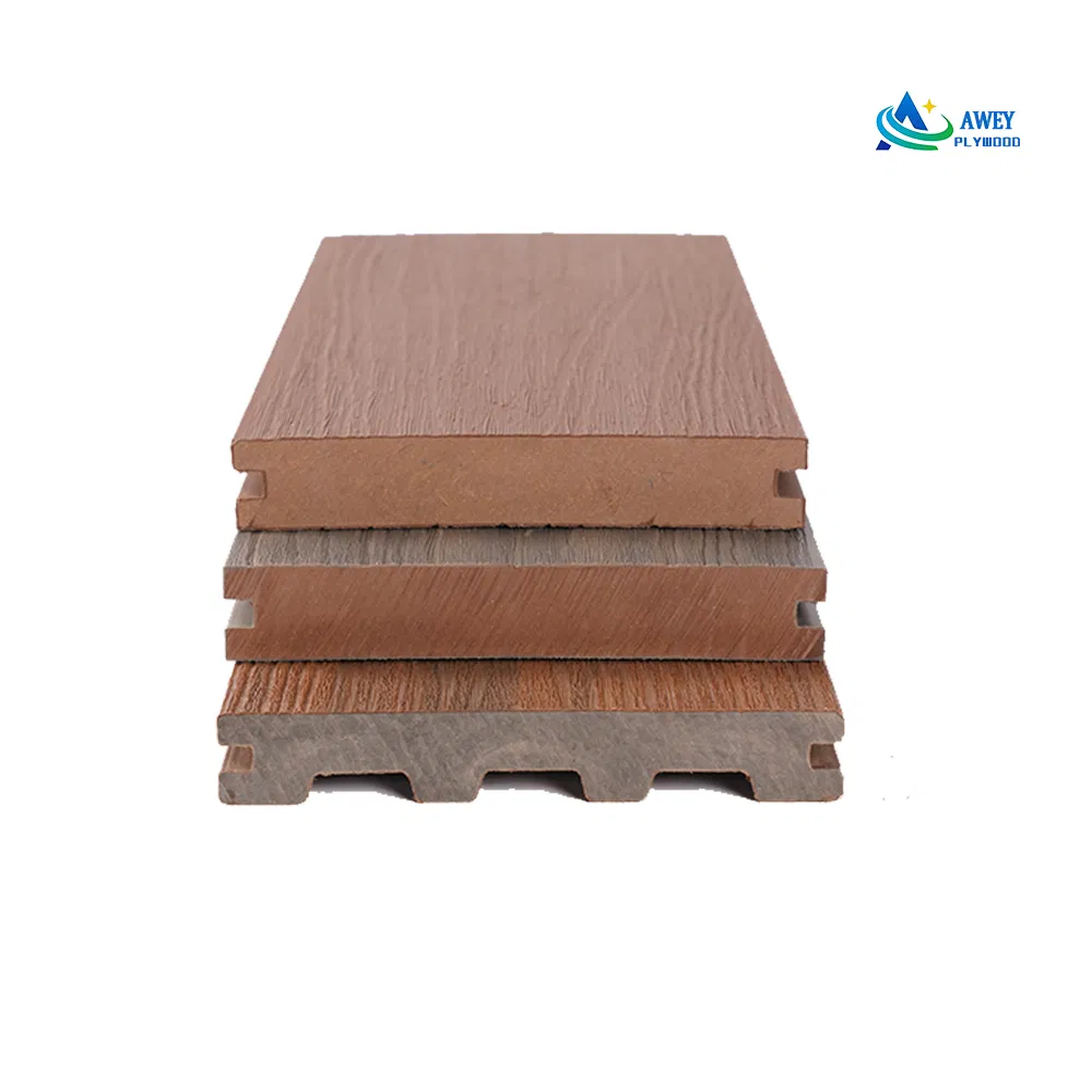 High Quality Assurance Thermowood Flooring Outdoor Engineered WPC Tiles Composite Decking Plank