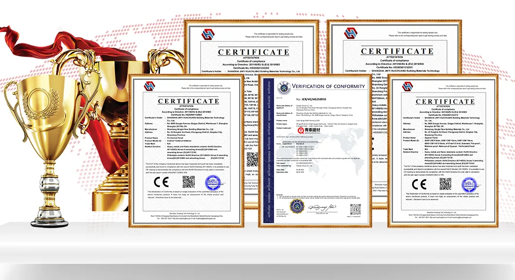 Our Certificates