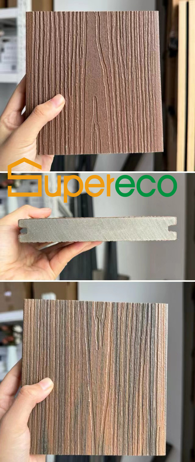 Waterproof Easy Installation WPC Decking Solid Hardwood Flooring Decking