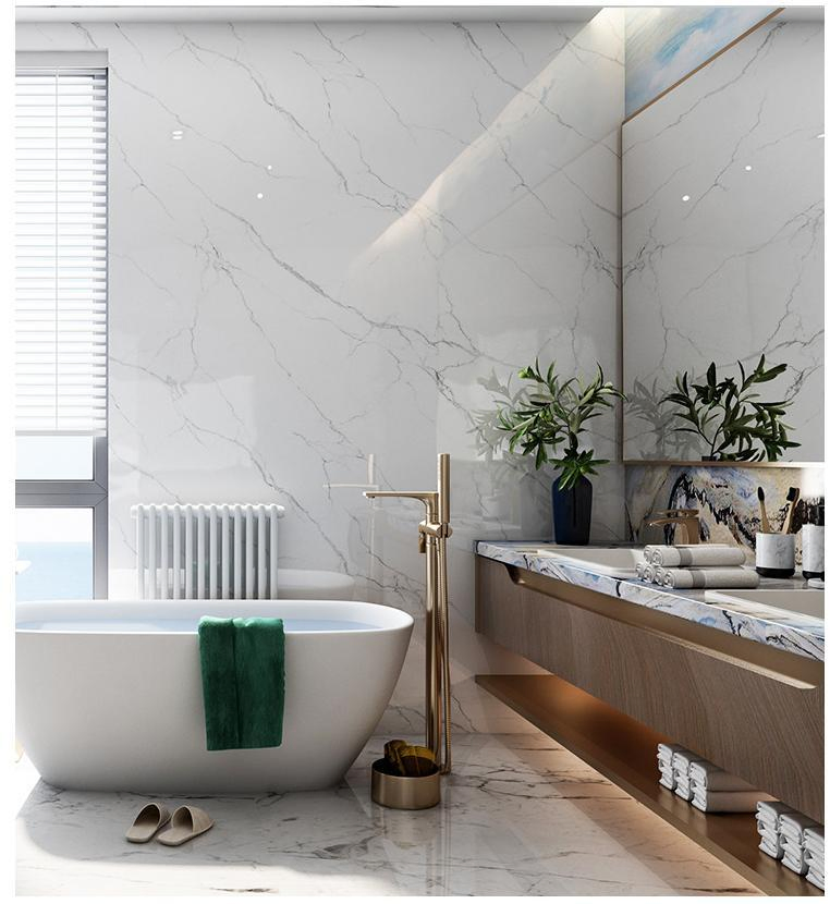 Artificial Marble Plastic Building Decor UV Marble Panel UV Sheet PVC Marble Sheet for Wall Decoration