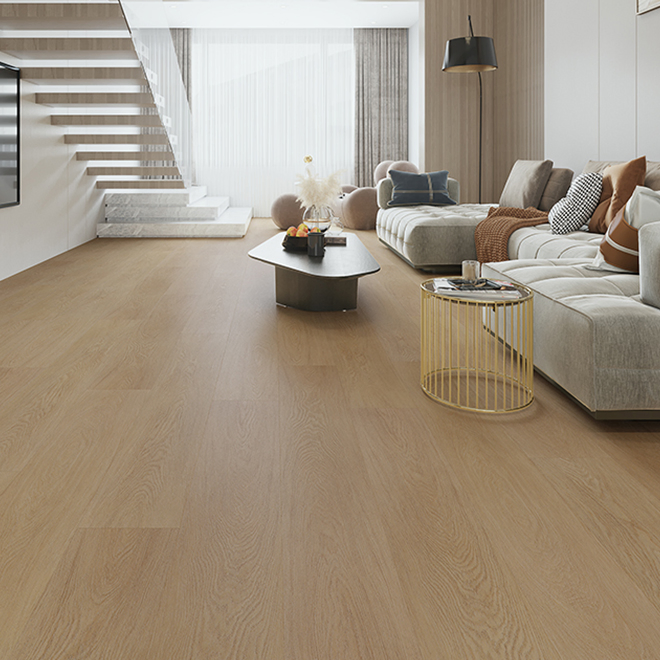 Factory Wholesale 12mm Luxury Vinyl Plank with IXPE WPC Flooring