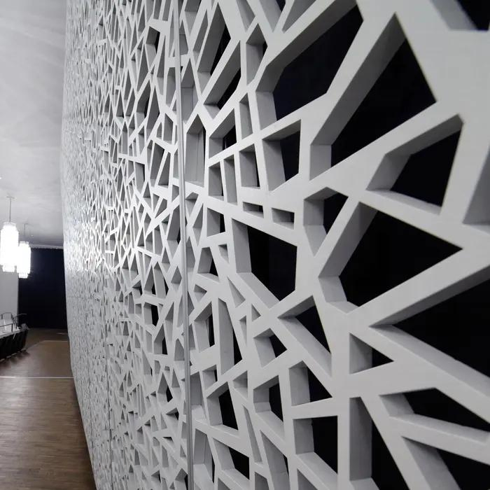 Helical Aluminum Alloy Curtain Wall Facade Cladding, 6063 &amp; 1100 Grade