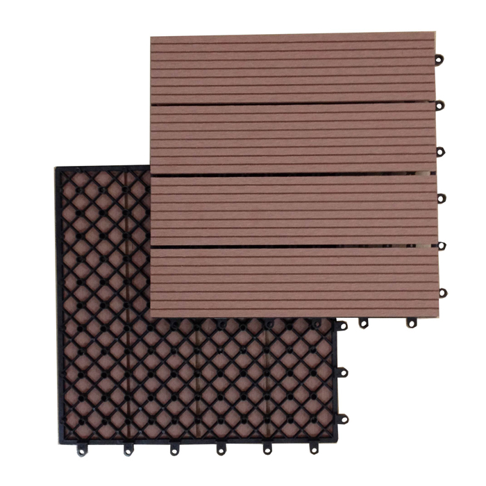 Hollow or Solid Customized Decking Tiles WPC for Plank with High Quality