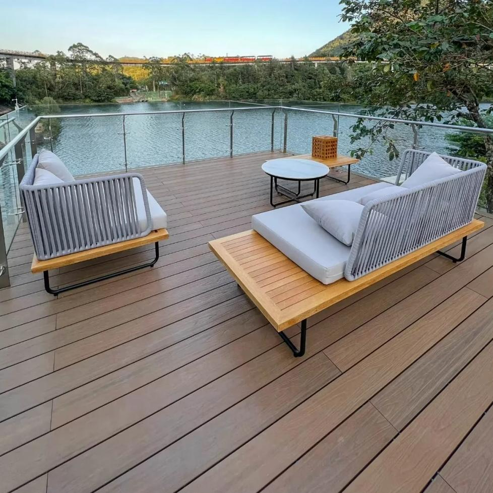 Eco-Friendly WPC Decking Tiles for Quick Outdoor Assembly