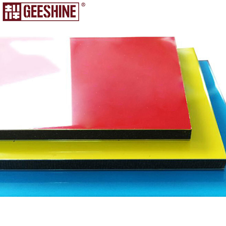 High Quality Solid Color PE 3/4mm Aluminum Composite Panel Cladding Price for Exterior Wall Decoration