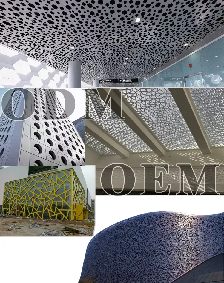 Aluminum Perforated Curtain Wall