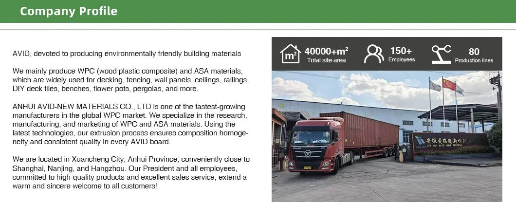 High Quality WPC Co-Extrusion Great Wall Panel