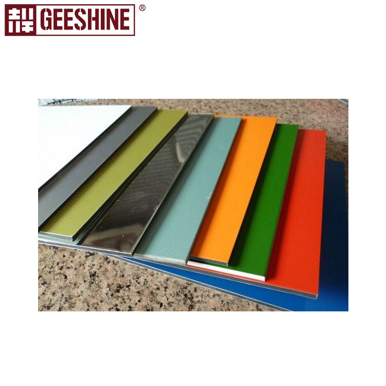 High Quality Solid Color PE 3/4mm Aluminum Composite Panel Cladding Price for Exterior Wall Decoration