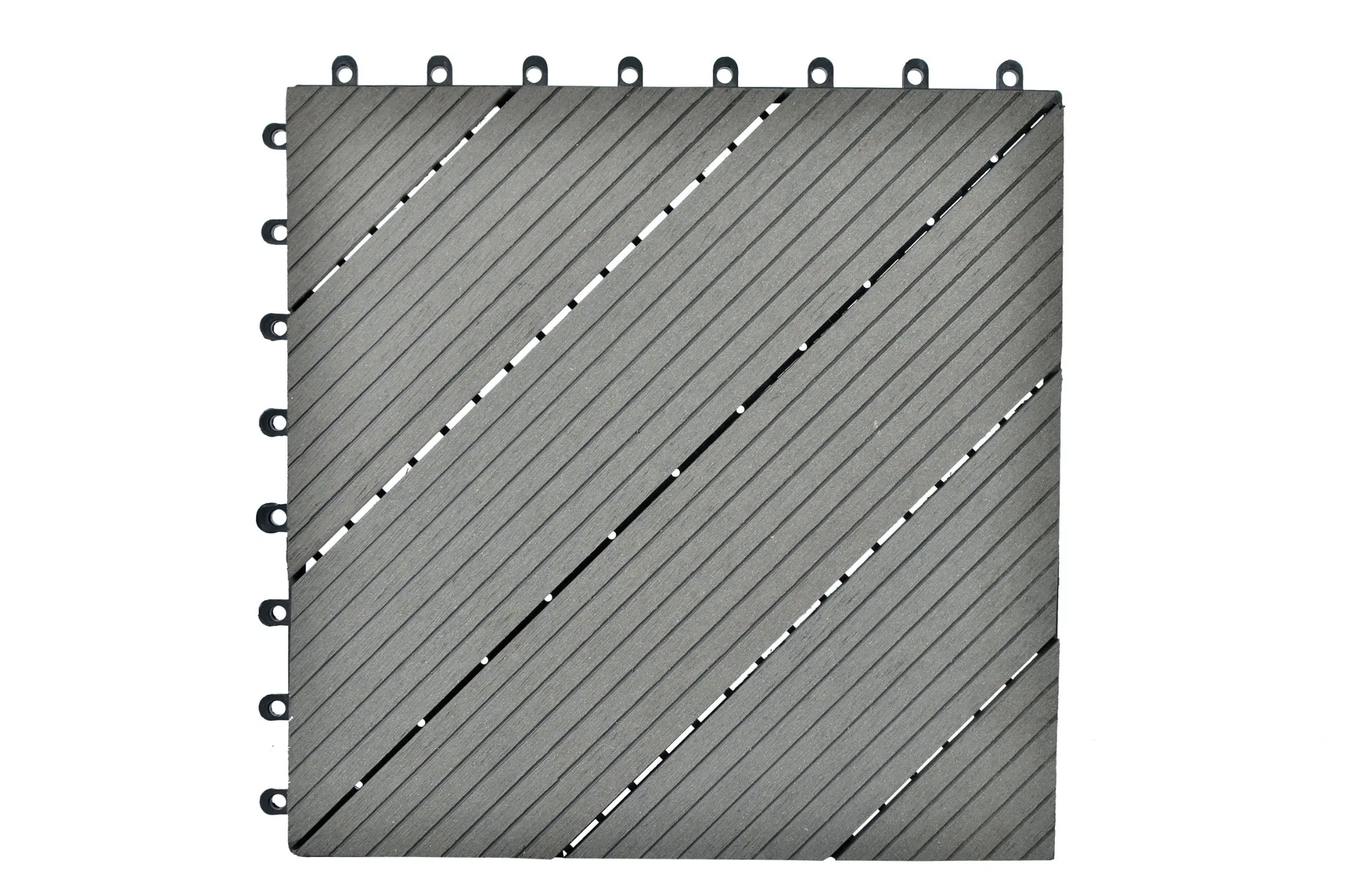 Synthetic WPC DIY Decking Flooing Tiles for Outdoor Floor Decorative