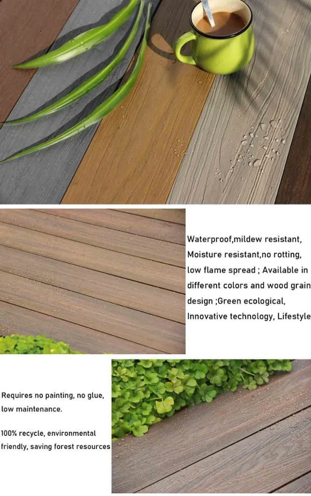 WPC hollow decking