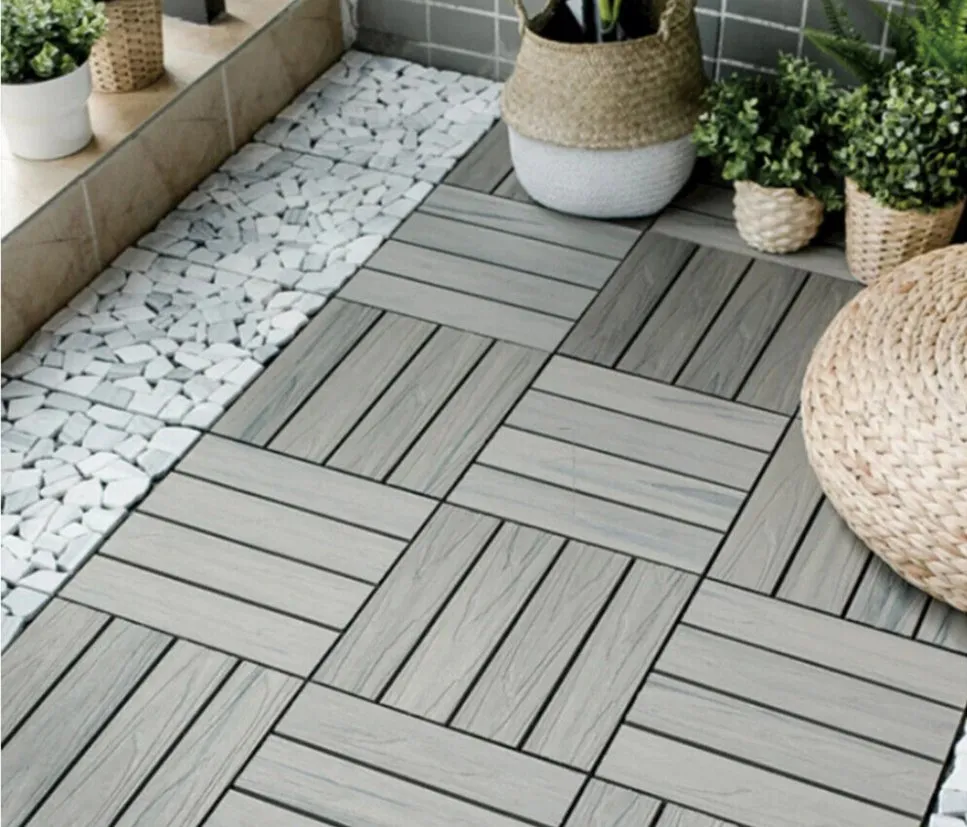 Eco-Friendly WPC Solid Floor Tile