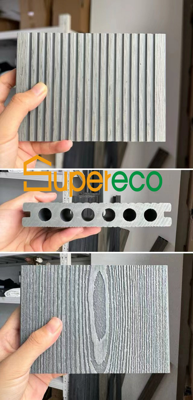 Waterproof Easy Installation WPC Decking Solid Hardwood Flooring Decking