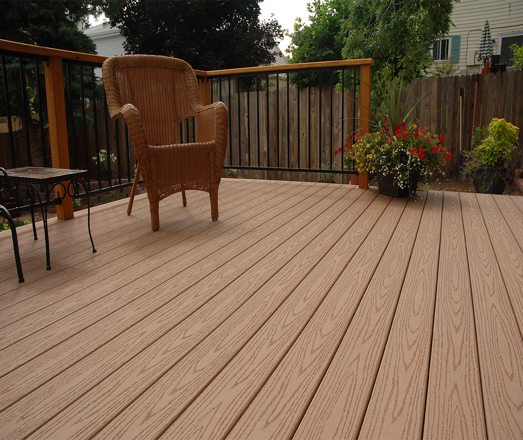 Composite Decking Wood Outdoor WPC Hollow Decking