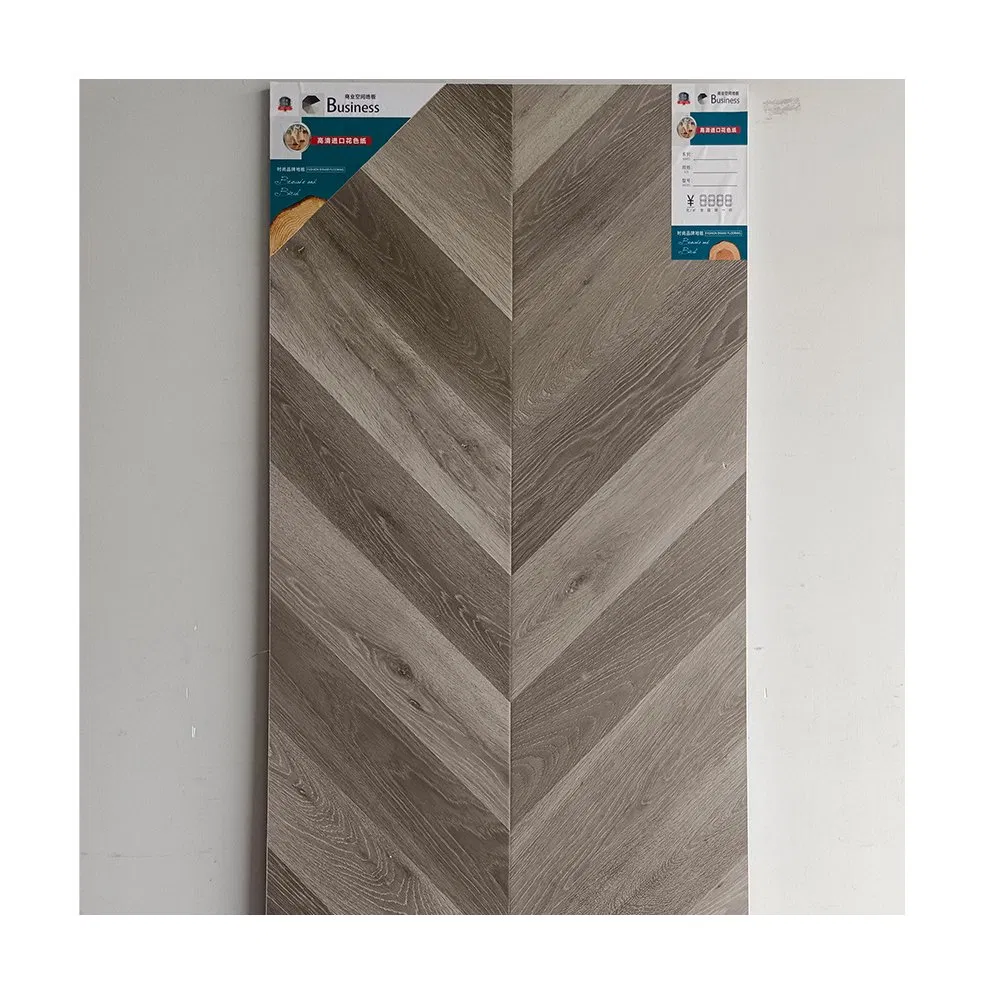 OEM ODM New-Style Beautiful and Atmospheric Fishbone Flooring Waterproof Laminate Floor