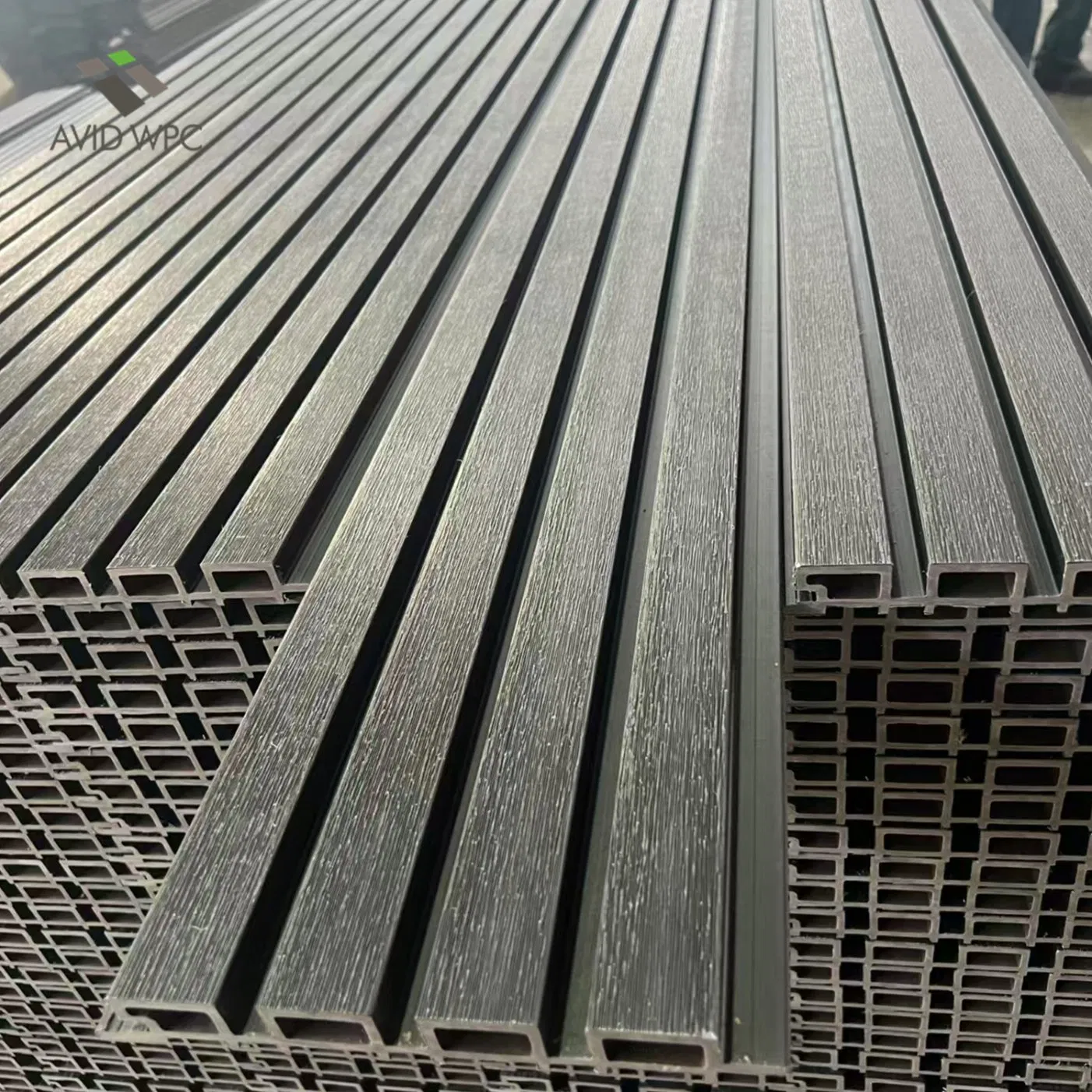 Modern Art Decorative Outdoor Co-Extrusion WPC Wall Panel Wall Cladding