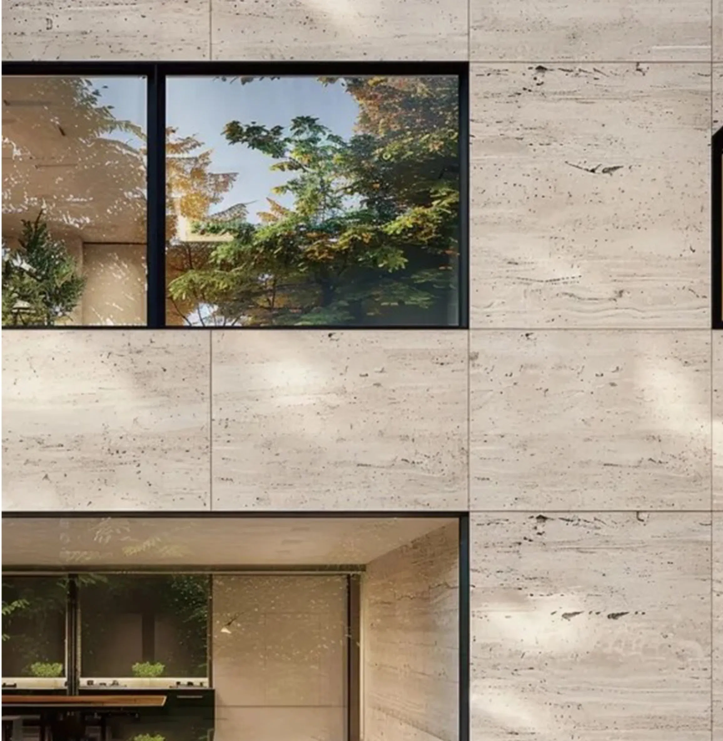 Building Materials Soft Ceramic Tile Artificial Art Mcm Flexible Clay Striped Stone Decorative Tiles Mcm Soft Stone