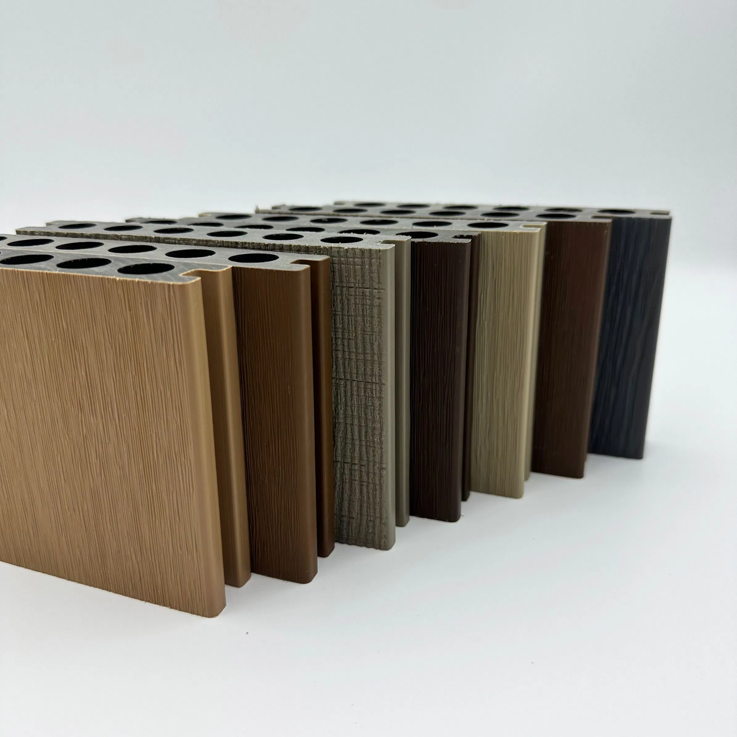 Stone Tiles DIY Installation WPC Outdoor Stone Interlocking Deck Tiles