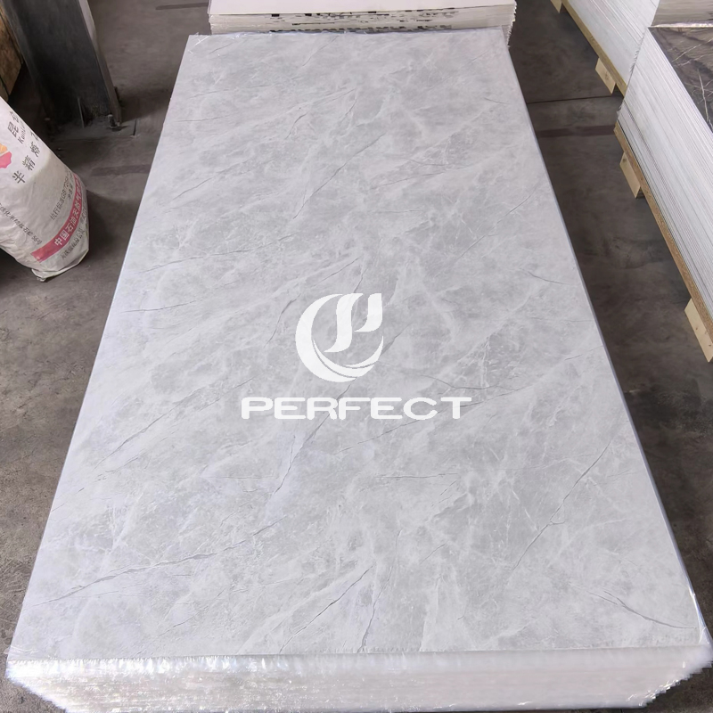 4*8 Feet UV Marble Sheet for Long Lasted Interior PVC Wall Panel Excellent Quality Classical Color and Design Decorative Customized PVC Marble Sheet