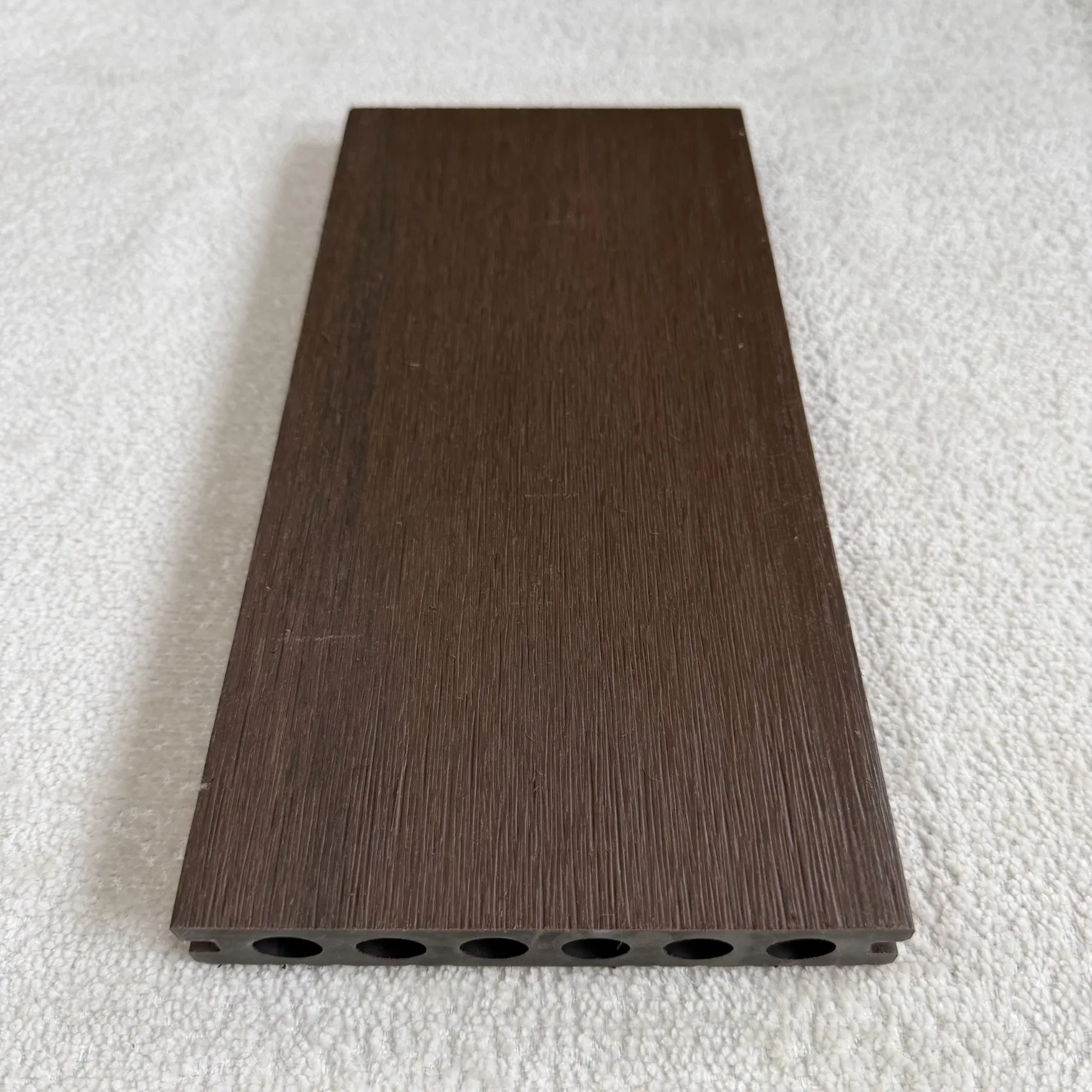 143X22.5mm Hollow Co-Extruded WPC Decking 3D Embossed Wood Grain Outdoor