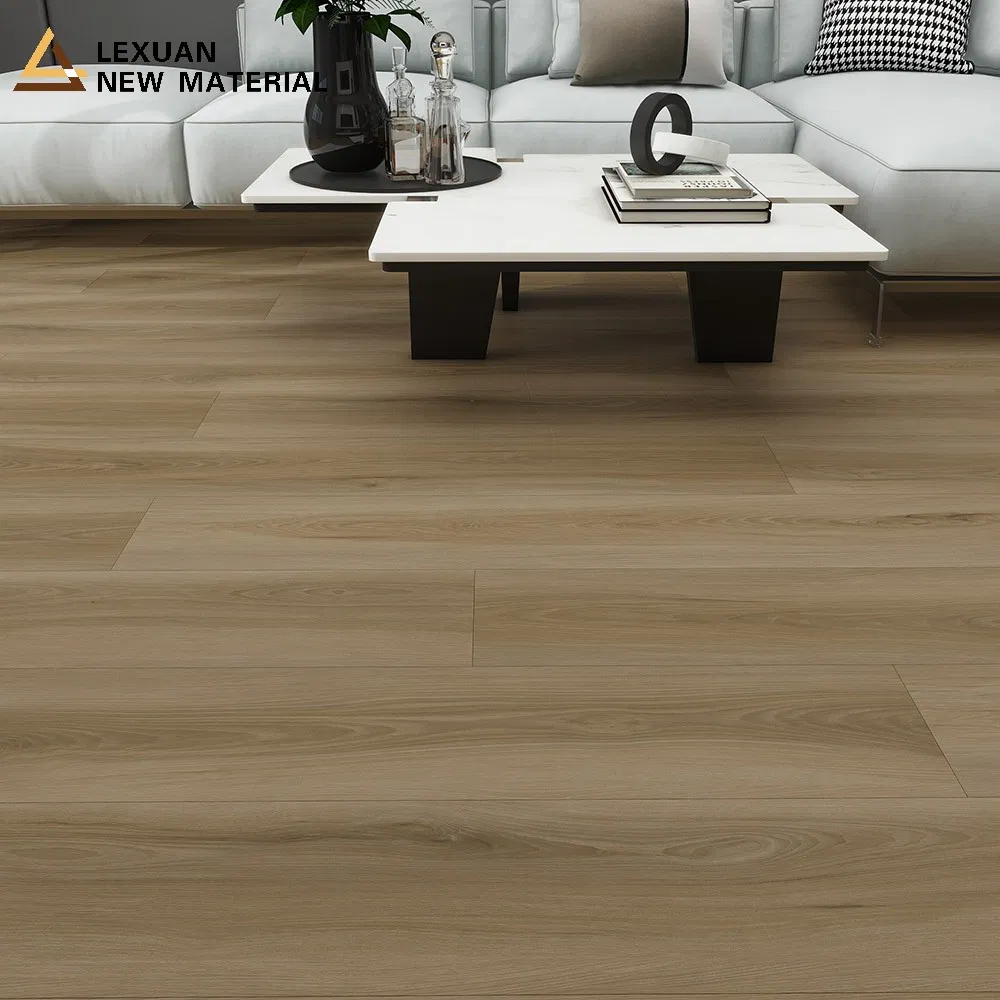 Building Material 4mm 5mm 6mm 8mm Click Lock Wood Oak Composite HDF Sports Plank Vinyl Waterproof Spc Flooring for Hoteldance Room